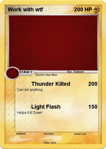 Pokemon Work with wtf