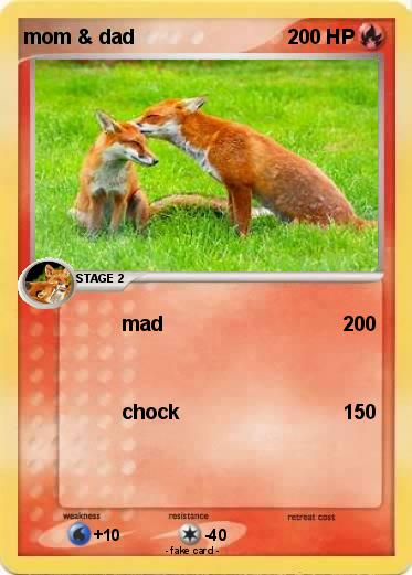 Pokemon mom & dad