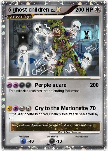 Pokemon 5 ghost children