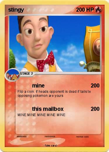 Pokemon stingy