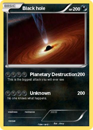 Pokemon Black hole