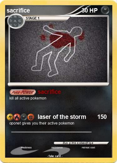 Pokemon sacrifice