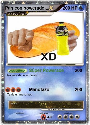 Pokemon Pan con powerade