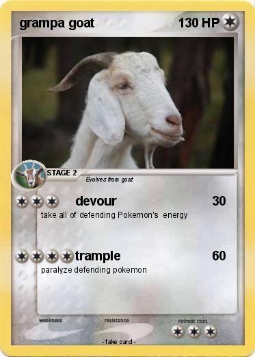 Pokemon grampa goat