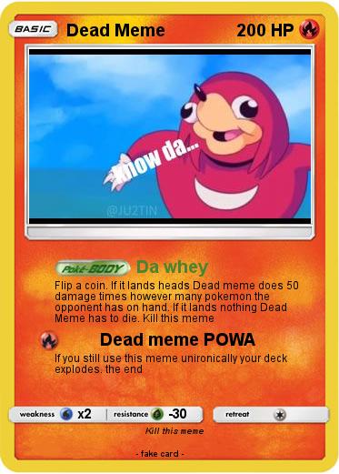 Pokemon Dead Meme