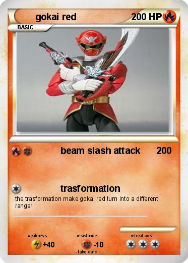 Pokemon gokai red