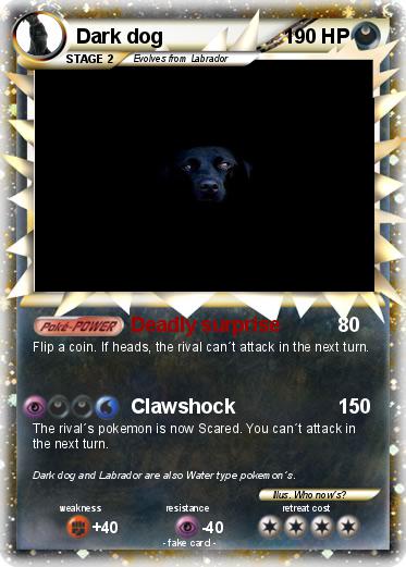 Pokemon Dark dog