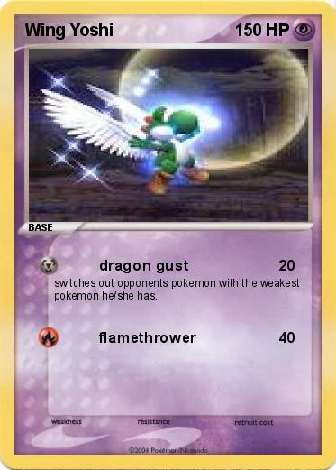 Pokemon Wing Yoshi