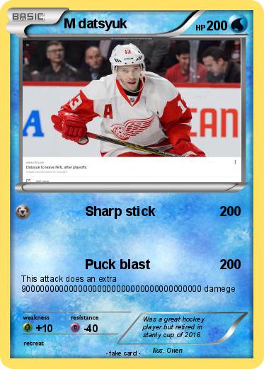 Pokemon M datsyuk