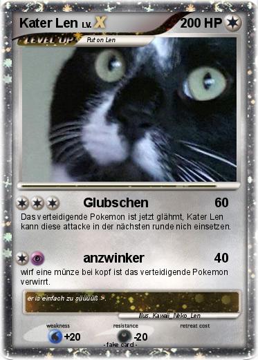 Pokemon Kater Len