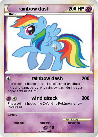 Pokemon rainbow dash