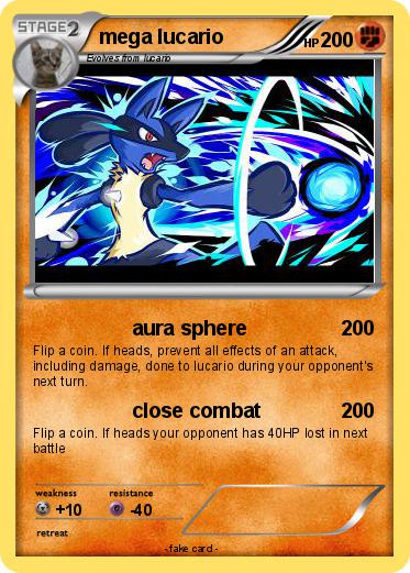 Pokemon mega lucario