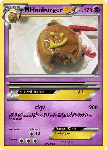 Pokemon Hanburger