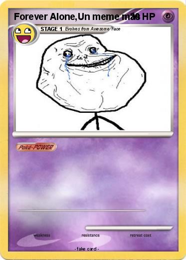 Pokemon Forever Alone,Un meme más