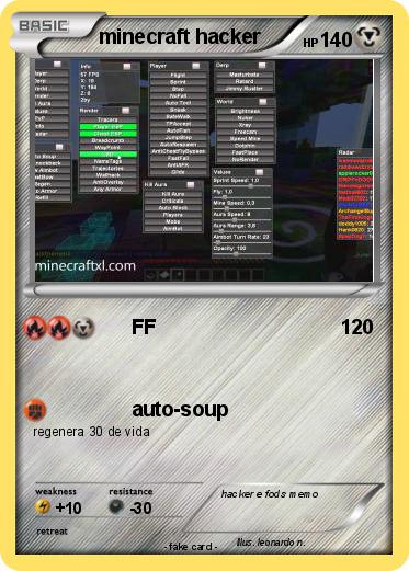 Pokemon minecraft hacker