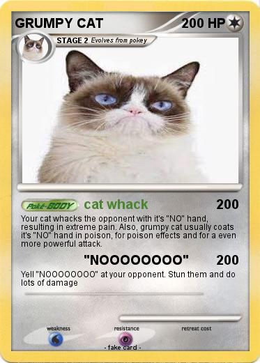 Pokemon GRUMPY CAT
