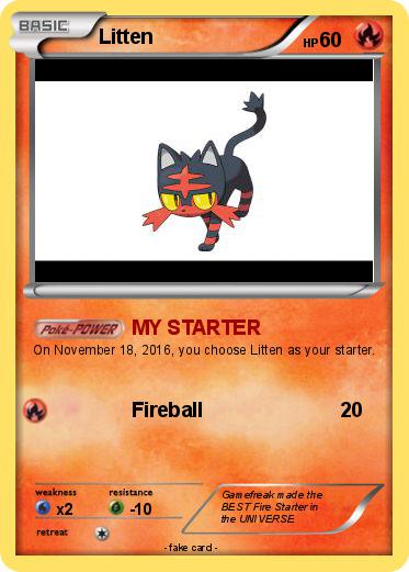 Pokemon Litten