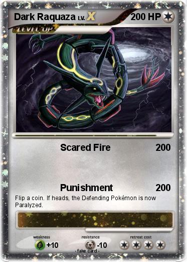 Pokemon Dark Raquaza