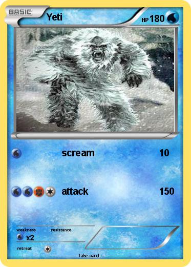 Pokemon Yeti