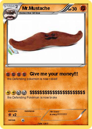 Pokemon Mr.Mustache