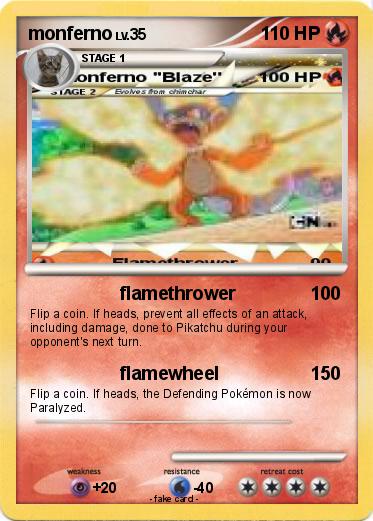 Pokemon monferno