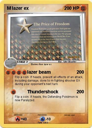 Pokemon M lazer ex