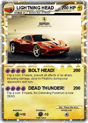 Pokemon LIGHTNING HEAD