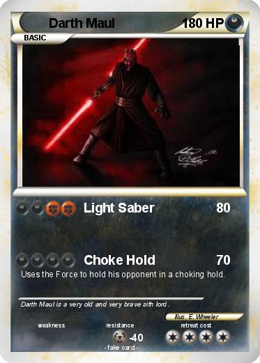 Pokemon Darth Maul