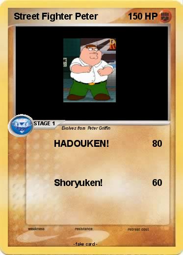 Pokemon Street Fighter Peter