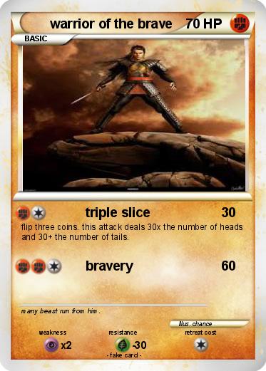 Pokemon warrior of the brave