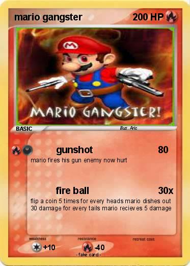 Pokemon mario gangster