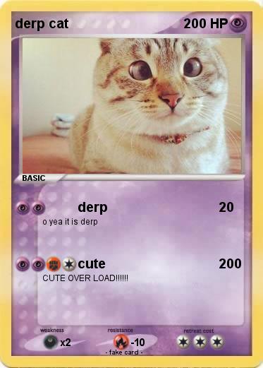 Pokemon derp cat