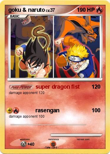 Pokemon goku & naruto