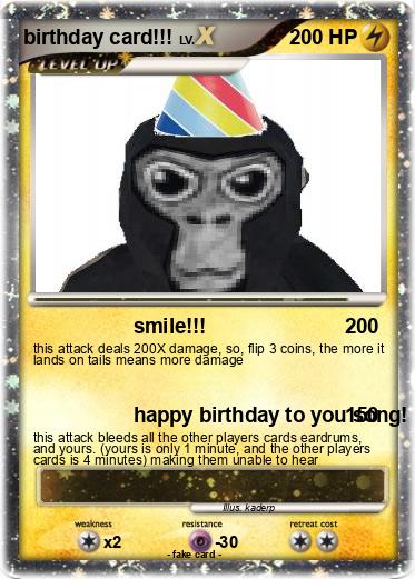Pokemon birthday card!!!