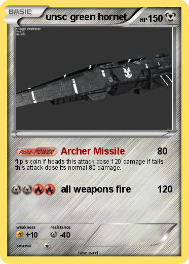 Pokemon unsc green hornet