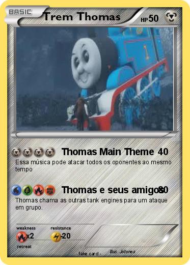 Pokemon Trem Thomas