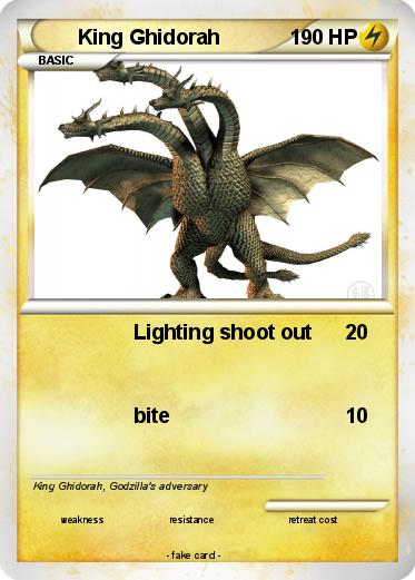 Pokemon King Ghidorah