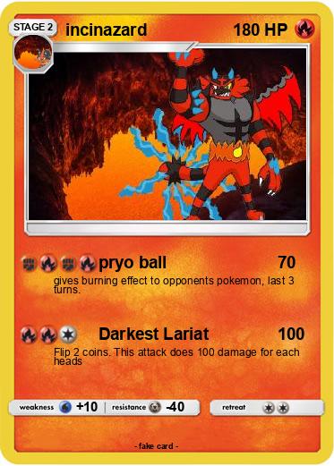 Pokemon incinazard