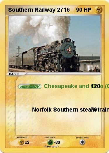 Pokemon Southern Railway 2716