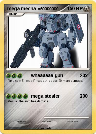 Pokemon mega mecha