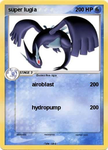 Pokemon super lugia Pokemon super lugia