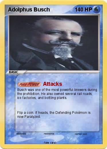 Pokemon Adolphus Busch