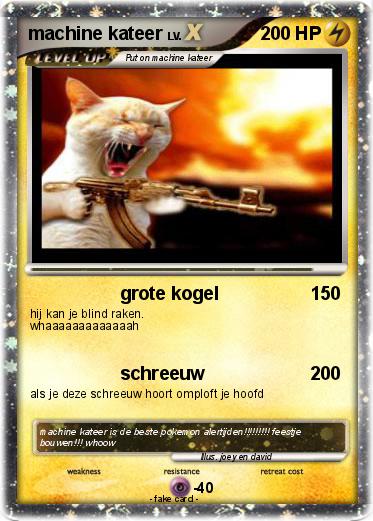 Pokemon machine kateer
