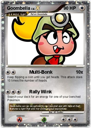 Pokemon Goombella