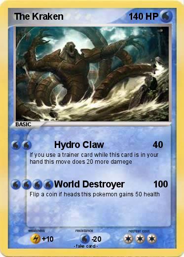 Pokemon The Kraken