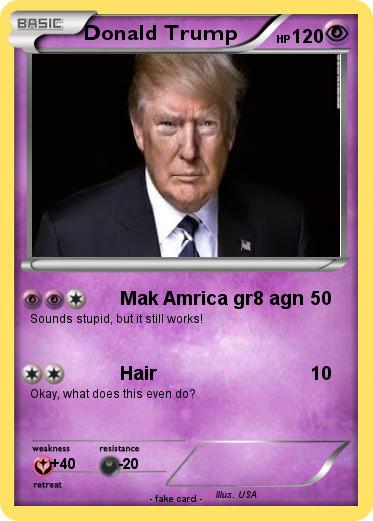 Pokemon Donald Trump