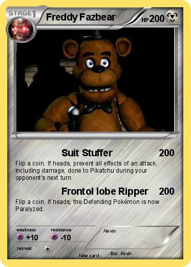 Pokemon Freddy Fazbear