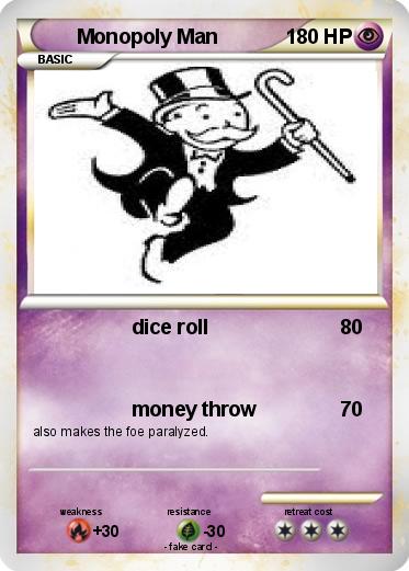 Pokemon Monopoly Man