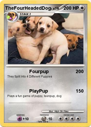 Pokemon TheFourHeadedDog