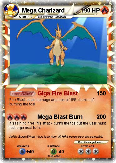 Pokemon Mega Charizard
